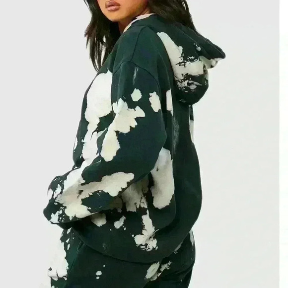 BOOHOO TYE DYE HOODIE - Picture 2 of 2